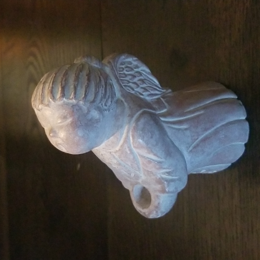 Isabel Bloom angel candle holder